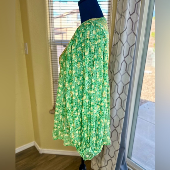NEW! Spell & the Gypsy Collective Emerald Madame Peacock Boho Blouse - Picture 10 of 17